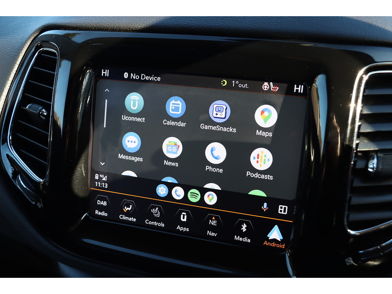 Jeep 1.4T MULTIAIRII LIMITED SUV 5DR PETROL 4WD AUTO HEATED SEATS SAT NAV BLUETOOTH APPLE CARPLAY REAR CAMERA PARKING AIDS 2 OWNERS ONLY 25000 MILES FSH 72-74 Mitcham Road