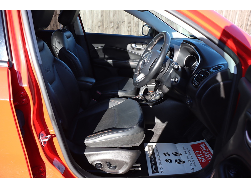 Jeep 1.4T MULTIAIRII LIMITED SUV 5DR PETROL 4WD AUTO HEATED SEATS SAT NAV BLUETOOTH APPLE CARPLAY REAR CAMERA PARKING AIDS 2 OWNERS ONLY 25000 MILES FSH 72-74 Mitcham Road