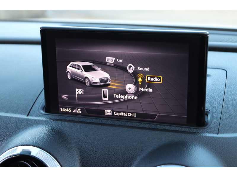 Audi 1.5 TFSI COD BLACK EDITION SPORTBACK 5DR PETROL S TRONIC AUTO SAT NAV BLUETOOTH CD PLAYER PARKING AIDS ONLY 67000 MILES FSH 6 SERVICES NO ULEZ CHARGE 72-74 Mitcham Road