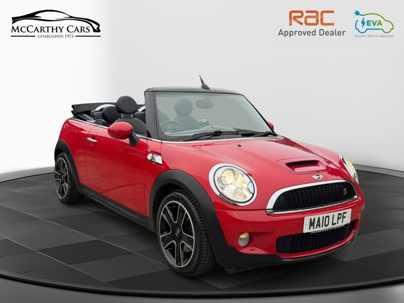 MINI 1.6 S CONVERTIBLE 6 SPEED PETROL MANUAL CHILI PACK FULL LEATHER HEATED SEATS BLUETOOTH CD PLAYER PARKING AIDS ONLY 65000 MILES SH NO ULEZ CHARGE 72-74 Mitcham Road