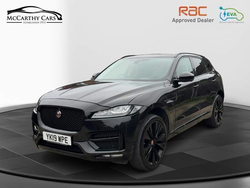 Jaguar 2.0 P300 R-SPORT SUV 5DR PETROL AWD AUTO PAN ROOF HEATED SEATS SAT NAV BLUETOOTH APPLE CARPLAY REAR & 360 CAMERA PARKING AIDS 2 OWNERS 34000 MILES FSH 72-74 Mitcham Road