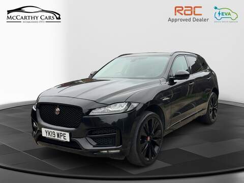 Jaguar 2.0 P300 R-SPORT SUV 5DR PETROL AWD AUTO PAN ROOF HEATED SEATS SAT NAV BLUETOOTH APPLE CARPLAY REAR & 360 CAMERA PARKING AIDS 2 OWNERS 34000 MILES FSH