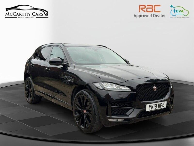 Jaguar 2.0 P300 R-SPORT SUV 5DR PETROL AWD AUTO PAN ROOF HEATED SEATS SAT NAV BLUETOOTH APPLE CARPLAY REAR & 360 CAMERA PARKING AIDS 2 OWNERS 34000 MILES FSH 72-74 Mitcham Road