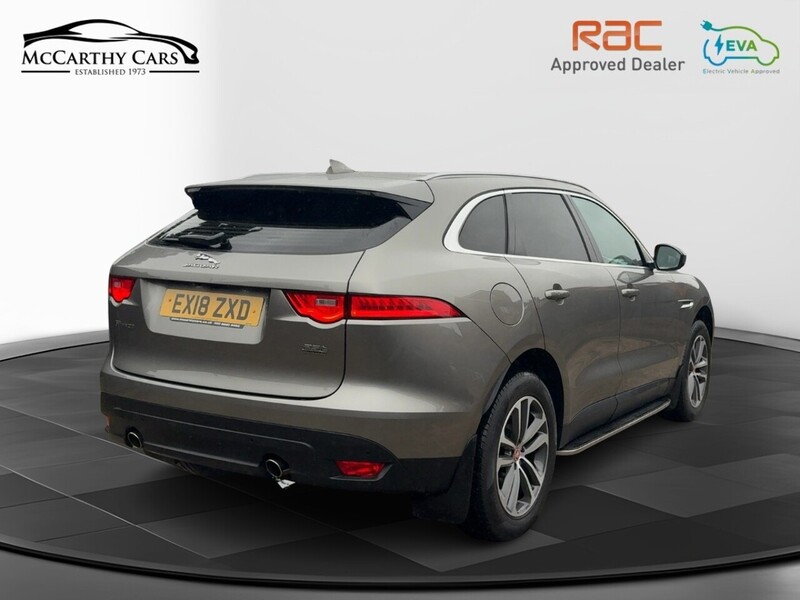 Jaguar 2.0 P250I PORTFOLIO SUV 5DR PETROL AWD AUTO PAN ROOF HEATED SEATS SATNAV BLUETOOTH STEREO REAR CAMERA PARKING AIDS 2 OWNERS 47000 MILES FSH 6 SERVICES 72-74 Mitcham Road