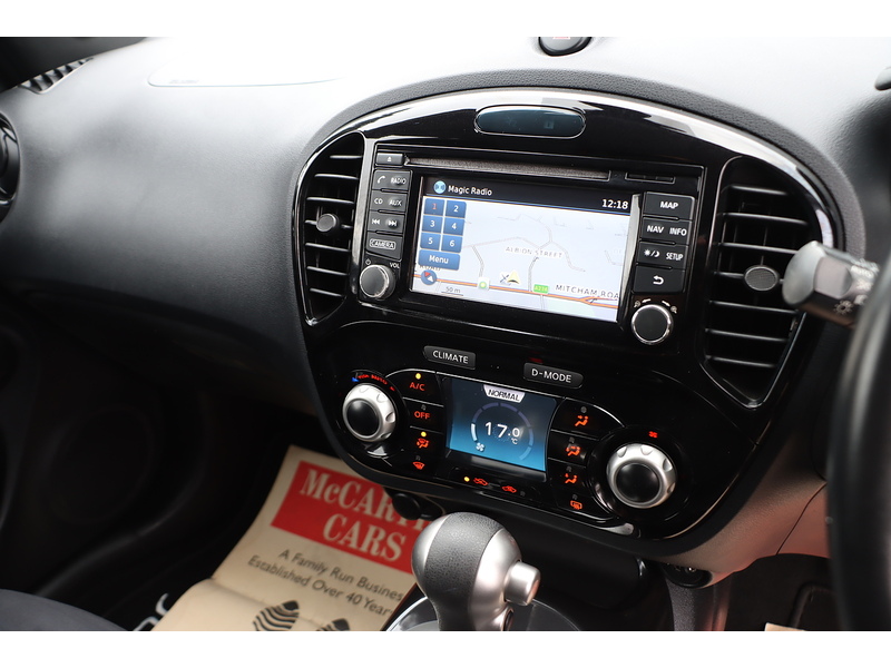 Nissan 1.6 BOSE PERSONAL EDITION SUV 5DR PETROL XTRON AUTO SAT NAV BLUETOOTH DAB STEREO CD PLAYER USB INPUT REAR CAMERA ONLY 20000 MILES SH NO ULEZ CHARGE 72-74 Mitcham Road