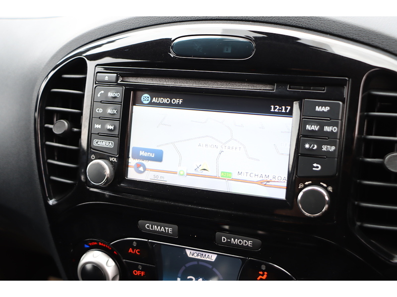 Nissan 1.6 BOSE PERSONAL EDITION SUV 5DR PETROL XTRON AUTO SAT NAV BLUETOOTH DAB STEREO CD PLAYER USB INPUT REAR CAMERA ONLY 20000 MILES SH NO ULEZ CHARGE 72-74 Mitcham Road