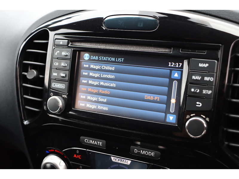 Nissan 1.6 BOSE PERSONAL EDITION SUV 5DR PETROL XTRON AUTO SAT NAV BLUETOOTH DAB STEREO CD PLAYER USB INPUT REAR CAMERA ONLY 20000 MILES SH NO ULEZ CHARGE 72-74 Mitcham Road