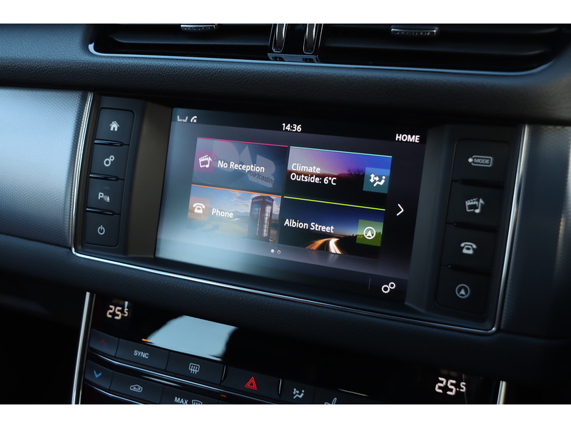 Jaguar 2.0I R-SPORT SALOON 4DR PETROL AUTO HEATED SEATS SATELLITE NAVIGATION BLUETOOTH DAB STEREO USB INPUT PARKING AIDS ONLY 40000 MILES SH NO ULEZ CHARGE 72-74 Mitcham Road