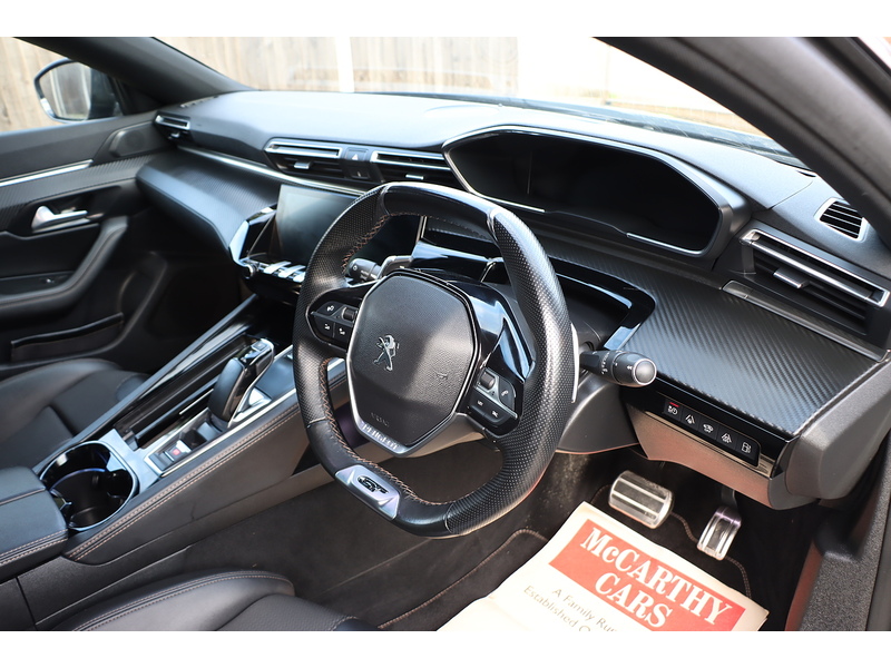 Peugeot 1.6 11.8KWH GT FASTBACK 5DR PETROL PLUG-IN HYBRID E-EAT AUTO SAT NAV BLUETOOTH DAB STEREO APPLE CARPLAY PARKING AIDS JUST 1 OWNER ONLY 64000 MILES FSH 72-74 Mitcham Road