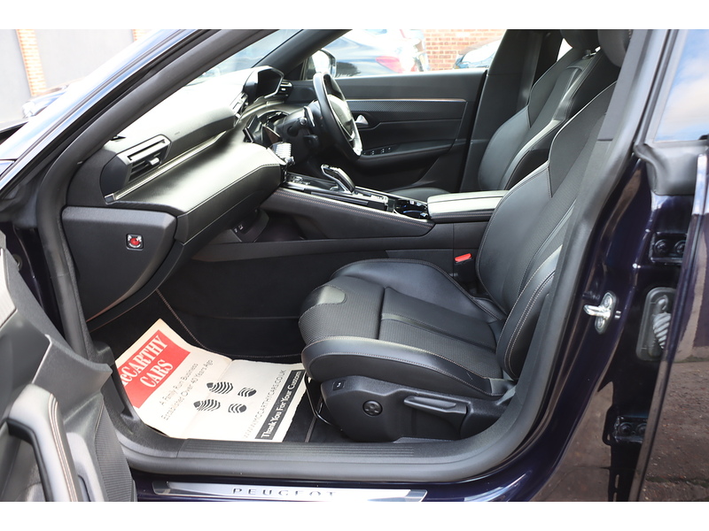 Peugeot 1.6 11.8KWH GT FASTBACK 5DR PETROL PLUG-IN HYBRID E-EAT AUTO SAT NAV BLUETOOTH DAB STEREO APPLE CARPLAY PARKING AIDS JUST 1 OWNER ONLY 64000 MILES FSH 72-74 Mitcham Road