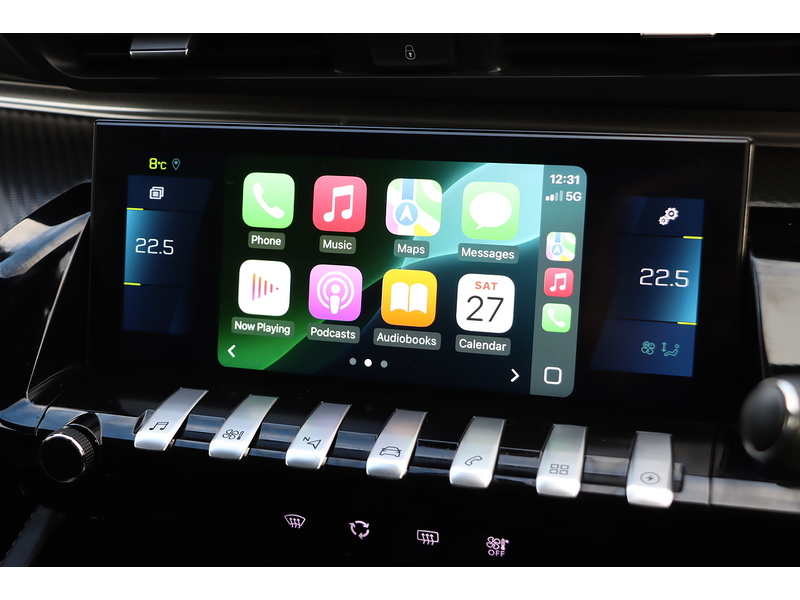 Peugeot 1.6 11.8KWH GT FASTBACK 5DR PETROL PLUG-IN HYBRID E-EAT AUTO SAT NAV BLUETOOTH DAB STEREO APPLE CARPLAY PARKING AIDS JUST 1 OWNER ONLY 64000 MILES FSH 72-74 Mitcham Road