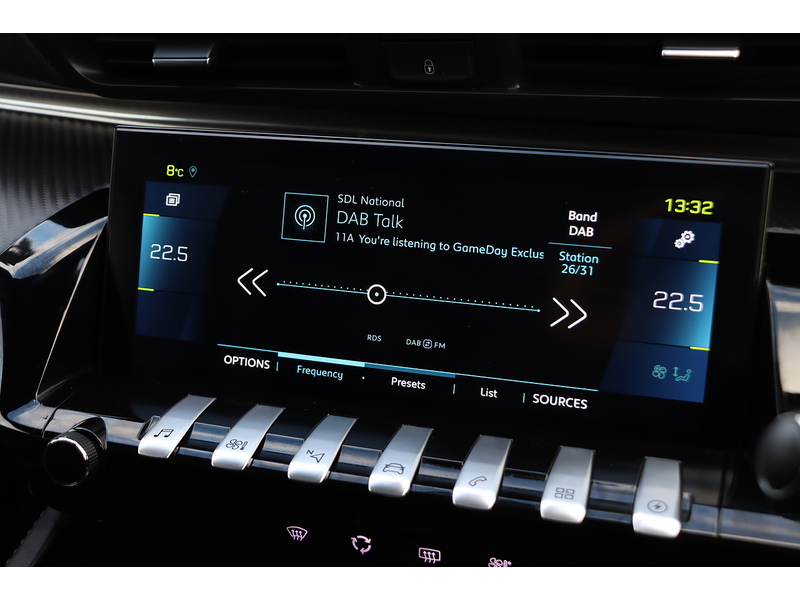 Peugeot 1.6 11.8KWH GT FASTBACK 5DR PETROL PLUG-IN HYBRID E-EAT AUTO SAT NAV BLUETOOTH DAB STEREO APPLE CARPLAY PARKING AIDS JUST 1 OWNER ONLY 64000 MILES FSH 72-74 Mitcham Road