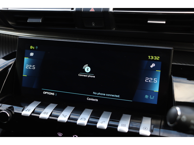 Peugeot 1.6 11.8KWH GT FASTBACK 5DR PETROL PLUG-IN HYBRID E-EAT AUTO SAT NAV BLUETOOTH DAB STEREO APPLE CARPLAY PARKING AIDS JUST 1 OWNER ONLY 64000 MILES FSH 72-74 Mitcham Road