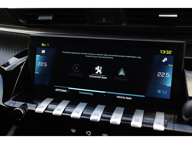 Peugeot 1.6 11.8KWH GT FASTBACK 5DR PETROL PLUG-IN HYBRID E-EAT AUTO SAT NAV BLUETOOTH DAB STEREO APPLE CARPLAY PARKING AIDS JUST 1 OWNER ONLY 64000 MILES FSH 72-74 Mitcham Road