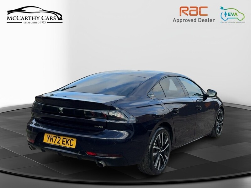 Peugeot 1.6 11.8KWH GT FASTBACK 5DR PETROL PLUG-IN HYBRID E-EAT AUTO SAT NAV BLUETOOTH DAB STEREO APPLE CARPLAY PARKING AIDS JUST 1 OWNER ONLY 64000 MILES FSH 72-74 Mitcham Road