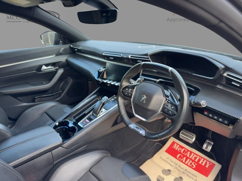 Peugeot 1.6 11.8KWH GT FASTBACK 5DR PETROL PLUG-IN HYBRID E-EAT AUTO SAT NAV BLUETOOTH DAB STEREO APPLE CARPLAY PARKING AIDS JUST 1 OWNER ONLY 64000 MILES FSH 72-74 Mitcham Road