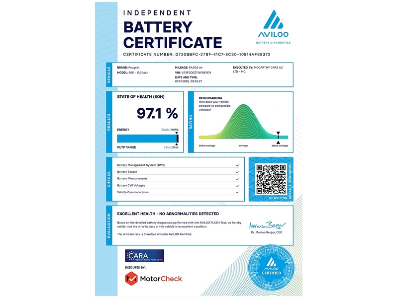 Peugeot 1.6 11.8KWH GT FASTBACK 5DR PETROL PLUG-IN HYBRID E-EAT AUTO SAT NAV BLUETOOTH DAB STEREO APPLE CARPLAY PARKING AIDS JUST 1 OWNER ONLY 64000 MILES FSH 72-74 Mitcham Road