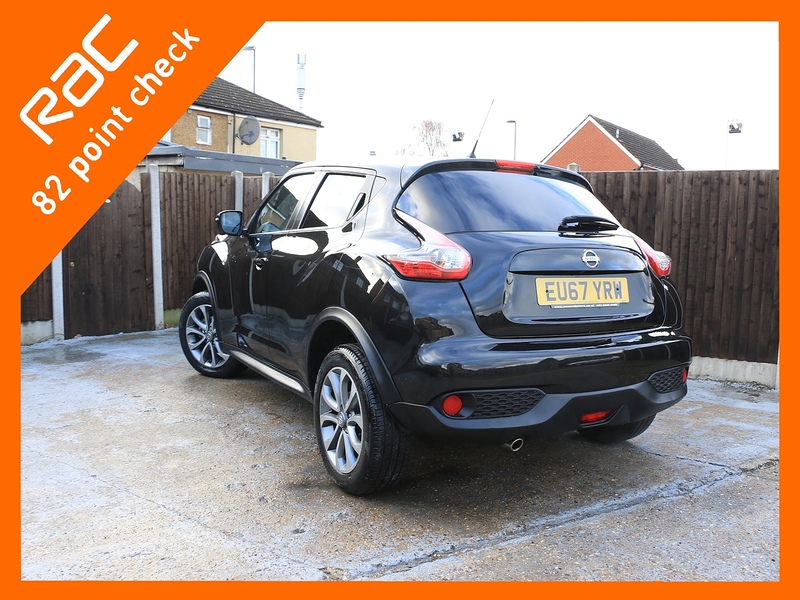 Nissan 1.6 TEKNA SUV 5DR PETROL XTRON AUTO FULL LEATHER HEATED SEATS SAT NAV BLUETOOTH DAB STEREO REAR & 360 CAMERA ONLY 38000 MILES FSH NO ULEZ CHARGE 72-74 Mitcham Road