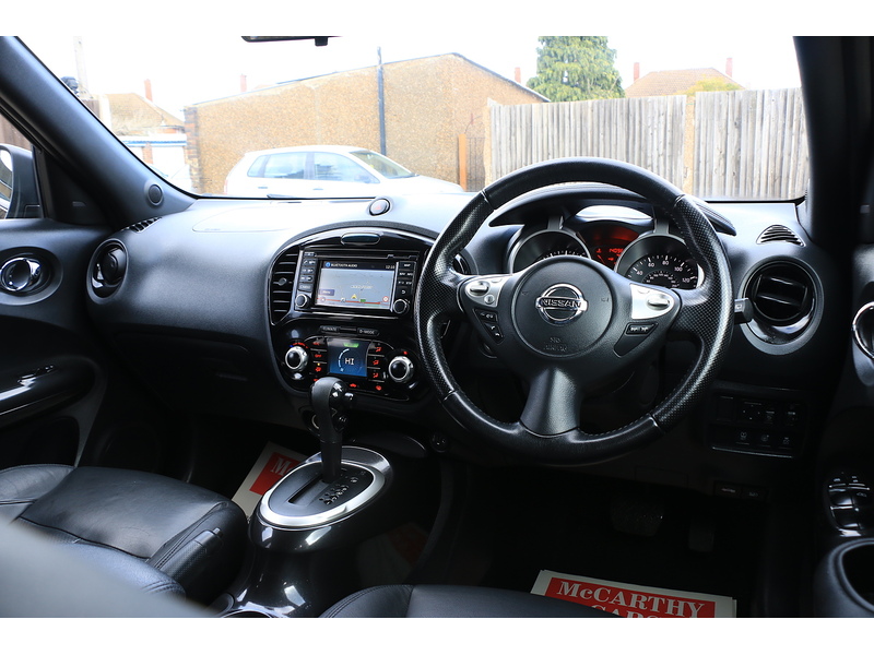 Nissan 1.6 TEKNA SUV 5DR PETROL XTRON AUTO FULL LEATHER HEATED SEATS SAT NAV BLUETOOTH DAB STEREO REAR & 360 CAMERA ONLY 38000 MILES FSH NO ULEZ CHARGE 72-74 Mitcham Road