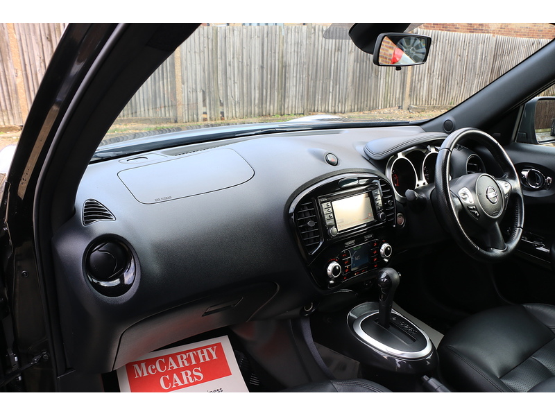 Nissan 1.6 TEKNA SUV 5DR PETROL XTRON AUTO FULL LEATHER HEATED SEATS SAT NAV BLUETOOTH DAB STEREO REAR & 360 CAMERA ONLY 38000 MILES FSH NO ULEZ CHARGE 72-74 Mitcham Road