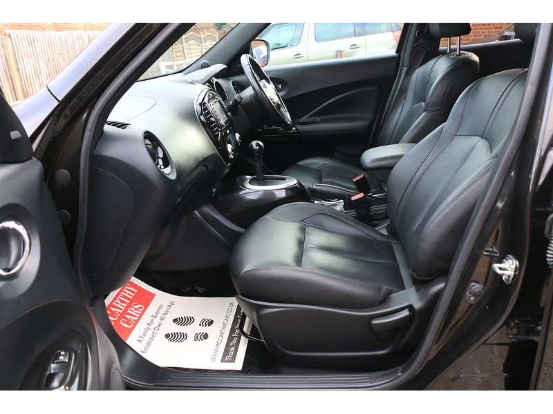 Nissan 1.6 TEKNA SUV 5DR PETROL XTRON AUTO FULL LEATHER HEATED SEATS SAT NAV BLUETOOTH DAB STEREO REAR & 360 CAMERA ONLY 38000 MILES FSH NO ULEZ CHARGE 72-74 Mitcham Road