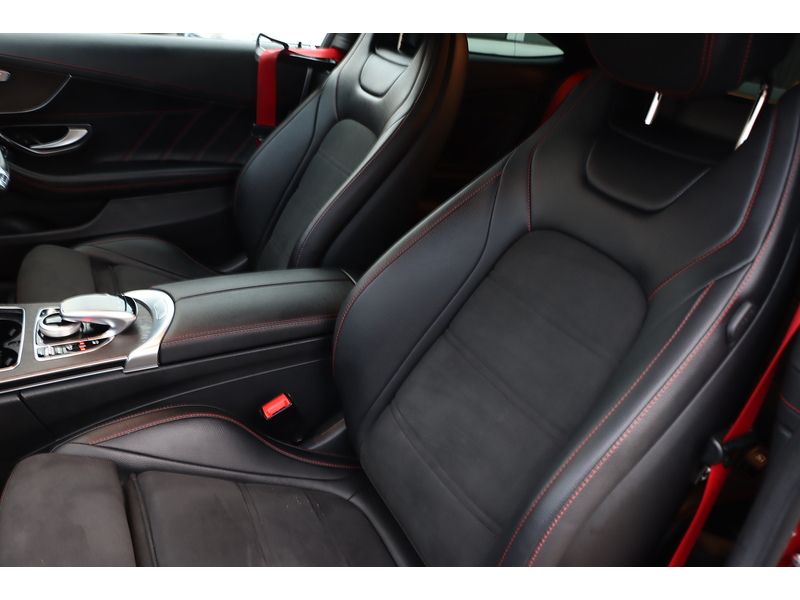 Mercedes-Benz C43 V6 AMG 3.0 COUPE 2DR PETROL G-TRONIC+ 4MATIC AUTO HEATED SEATS SAT NAV BLUETOOTH DAB STEREO APPLE CARPLAY REAR CAMERA PARKING AIDS 39000 MILES SH 72-74 Mitcham Road