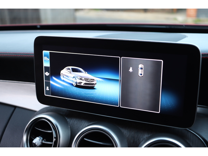 Mercedes-Benz C43 V6 AMG 3.0 COUPE 2DR PETROL G-TRONIC+ 4MATIC AUTO HEATED SEATS SAT NAV BLUETOOTH DAB STEREO APPLE CARPLAY REAR CAMERA PARKING AIDS 39000 MILES SH 72-74 Mitcham Road