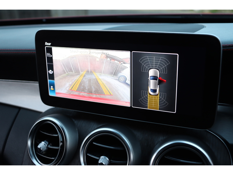 Mercedes-Benz C43 V6 AMG 3.0 COUPE 2DR PETROL G-TRONIC+ 4MATIC AUTO HEATED SEATS SAT NAV BLUETOOTH DAB STEREO APPLE CARPLAY REAR CAMERA PARKING AIDS 39000 MILES SH 72-74 Mitcham Road