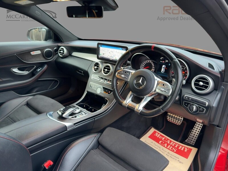 Mercedes-Benz C43 V6 AMG 3.0 COUPE 2DR PETROL G-TRONIC+ 4MATIC AUTO HEATED SEATS SAT NAV BLUETOOTH DAB STEREO APPLE CARPLAY REAR CAMERA PARKING AIDS 39000 MILES SH 72-74 Mitcham Road