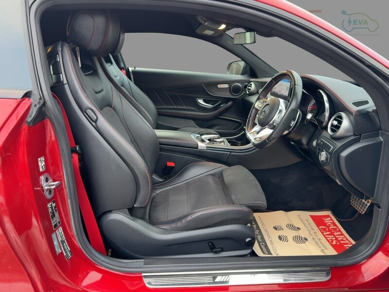 Mercedes-Benz C43 V6 AMG 3.0 COUPE 2DR PETROL G-TRONIC+ 4MATIC AUTO HEATED SEATS SAT NAV BLUETOOTH DAB STEREO APPLE CARPLAY REAR CAMERA PARKING AIDS 39000 MILES SH 72-74 Mitcham Road