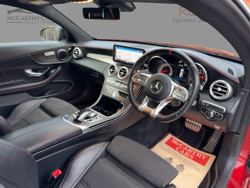 Mercedes-Benz C43 V6 AMG 3.0 COUPE 2DR PETROL G-TRONIC+ 4MATIC AUTO HEATED SEATS SAT NAV BLUETOOTH DAB STEREO APPLE CARPLAY REAR CAMERA PARKING AIDS 39000 MILES SH 72-74 Mitcham Road