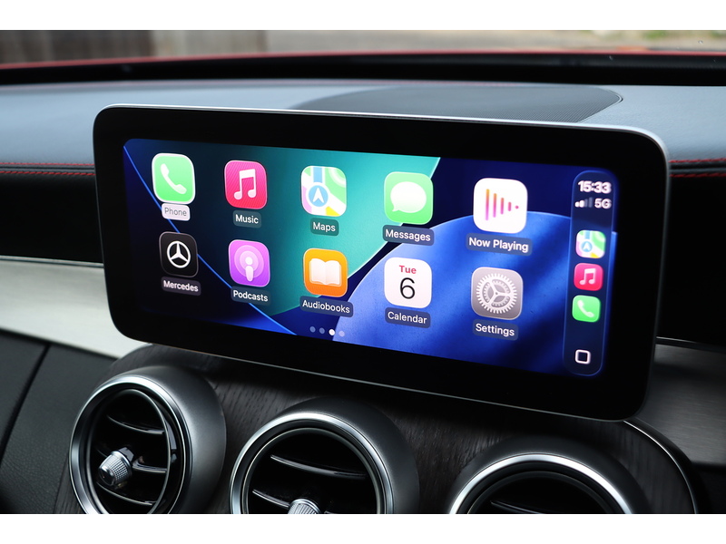 Mercedes-Benz C43 V6 AMG 3.0 COUPE 2DR PETROL G-TRONIC+ 4MATIC AUTO HEATED SEATS SAT NAV BLUETOOTH DAB STEREO APPLE CARPLAY REAR CAMERA PARKING AIDS 39000 MILES SH 72-74 Mitcham Road