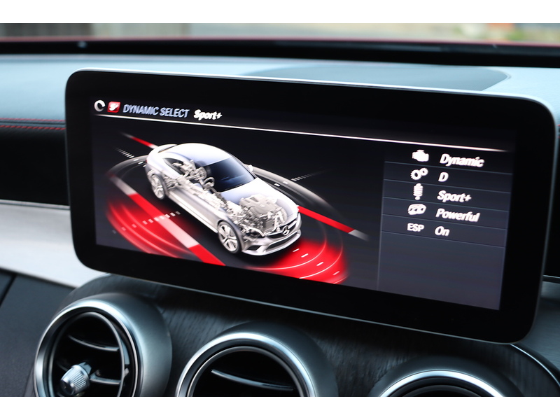 Mercedes-Benz C43 V6 AMG 3.0 COUPE 2DR PETROL G-TRONIC+ 4MATIC AUTO HEATED SEATS SAT NAV BLUETOOTH DAB STEREO APPLE CARPLAY REAR CAMERA PARKING AIDS 39000 MILES SH 72-74 Mitcham Road