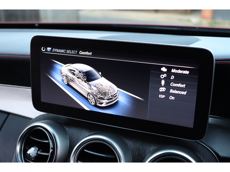 Mercedes-Benz C43 V6 AMG 3.0 COUPE 2DR PETROL G-TRONIC+ 4MATIC AUTO HEATED SEATS SAT NAV BLUETOOTH DAB STEREO APPLE CARPLAY REAR CAMERA PARKING AIDS 39000 MILES SH 72-74 Mitcham Road