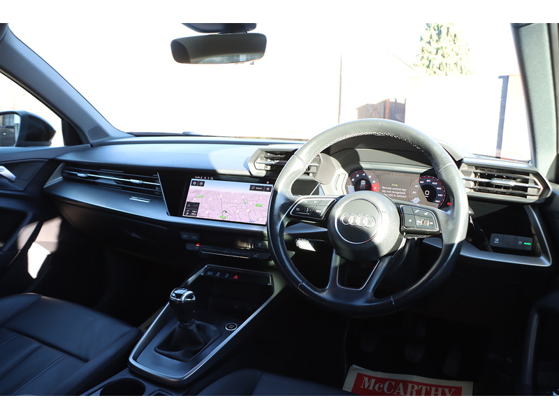 Audi 1.0 TFSI 30 SPORT SPORTBACK 5DR PETROL MANUAL SAT NAV BLUETOOTH DAB STEREO APPLE CARPLAY PARKING AIDS JUST 1 OWNER ONLY 54000 MILES FSH NO ULEZ CHARGE 72-74 Mitcham Road