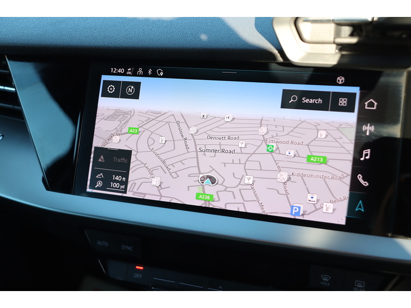 Audi 1.0 TFSI 30 SPORT SPORTBACK 5DR PETROL MANUAL SAT NAV BLUETOOTH DAB STEREO APPLE CARPLAY PARKING AIDS JUST 1 OWNER ONLY 54000 MILES FSH NO ULEZ CHARGE 72-74 Mitcham Road