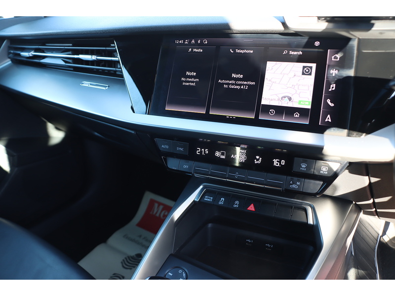 Audi 1.0 TFSI 30 SPORT SPORTBACK 5DR PETROL MANUAL SAT NAV BLUETOOTH DAB STEREO APPLE CARPLAY PARKING AIDS JUST 1 OWNER ONLY 54000 MILES FSH NO ULEZ CHARGE 72-74 Mitcham Road