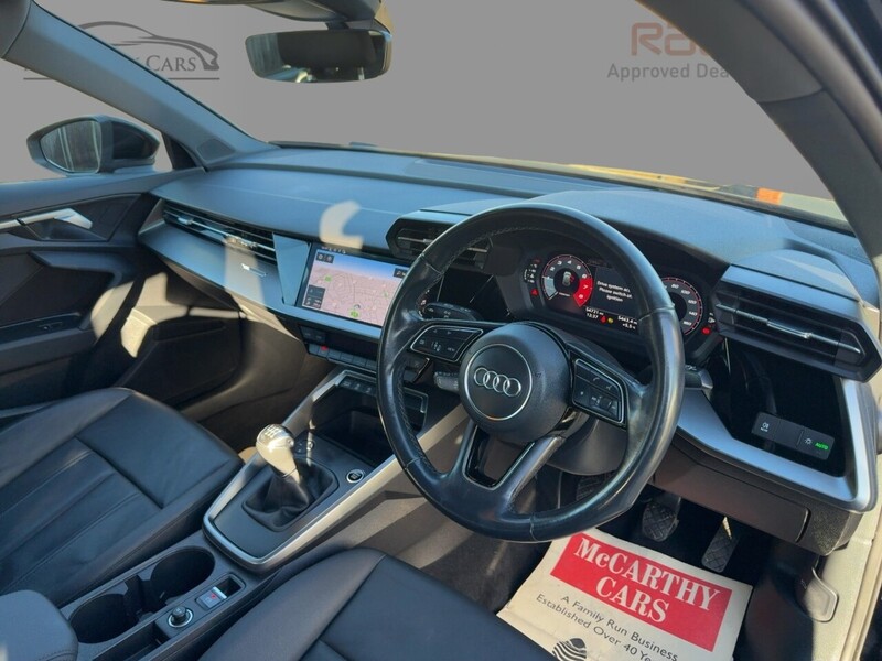 Audi 1.0 TFSI 30 SPORT SPORTBACK 5DR PETROL MANUAL SAT NAV BLUETOOTH DAB STEREO APPLE CARPLAY PARKING AIDS JUST 1 OWNER ONLY 54000 MILES FSH NO ULEZ CHARGE 72-74 Mitcham Road