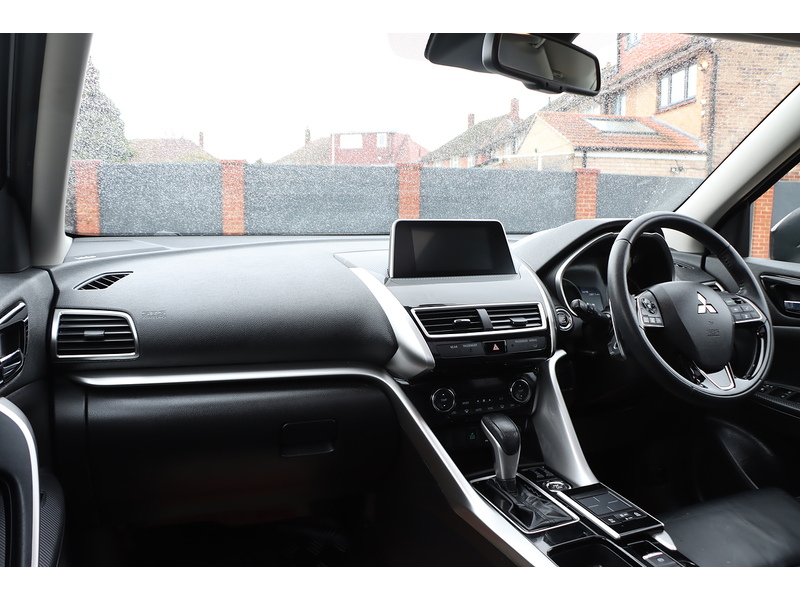 Mitsubishi 1.5T BLACK SUV 5DR PETROL CVT 4WD AUTO SUNROOF HEATED SEATS SAT NAV BLUETOOTH DAB STEREO APPLE CARPLAY REAR & 360 CAMERA PARKING AIDS 38000 MILES FSH 72-74 Mitcham Road