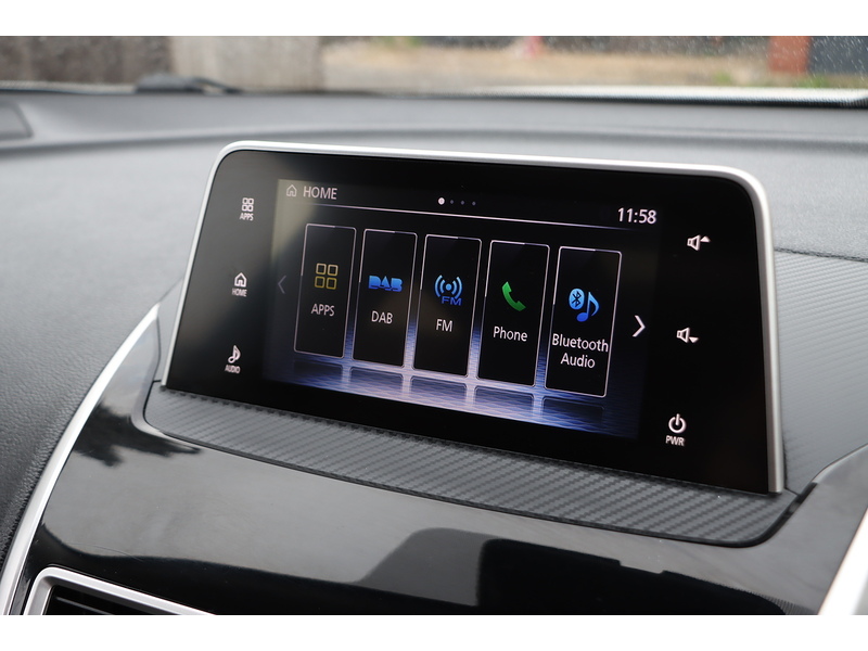 Mitsubishi 1.5T BLACK SUV 5DR PETROL CVT 4WD AUTO SUNROOF HEATED SEATS SAT NAV BLUETOOTH DAB STEREO APPLE CARPLAY REAR & 360 CAMERA PARKING AIDS 38000 MILES FSH 72-74 Mitcham Road