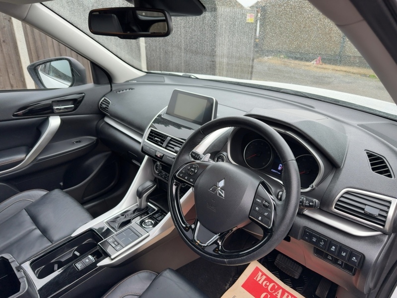 Mitsubishi 1.5T BLACK SUV 5DR PETROL CVT 4WD AUTO SUNROOF HEATED SEATS SAT NAV BLUETOOTH DAB STEREO APPLE CARPLAY REAR & 360 CAMERA PARKING AIDS 38000 MILES FSH 72-74 Mitcham Road