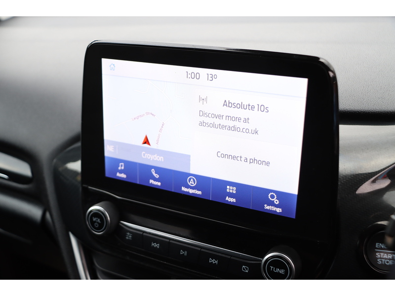 Ford 1.0T ECOBOOST ACTIVE HATCHBACK 5DR PETROL MANUAL SAT NAV BLUETOOTH DAB STEREO APPLE CARPLAY PARKING AIDS JUST 1 OWNER FROM NEW ONLY 69000 MILES FSH 72-74 Mitcham Road