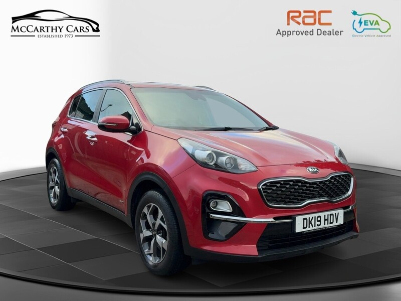 Kia 1.6 T-GDI 2 SUV 5DR PETROL AWD MANUAL HEATED SEATS SAT NAV BLUETOOTH DAB STEREO APPLE CARPLAY REAR CAMERA PARKING AIDS 40000 MILES SH NO ULEZ CHARGE 72-74 Mitcham Road