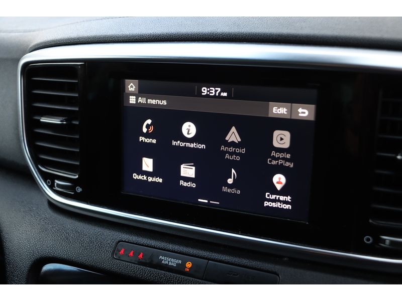 Kia 1.6 T-GDI 2 SUV 5DR PETROL AWD MANUAL HEATED SEATS SAT NAV BLUETOOTH DAB STEREO APPLE CARPLAY REAR CAMERA PARKING AIDS 40000 MILES SH NO ULEZ CHARGE 72-74 Mitcham Road