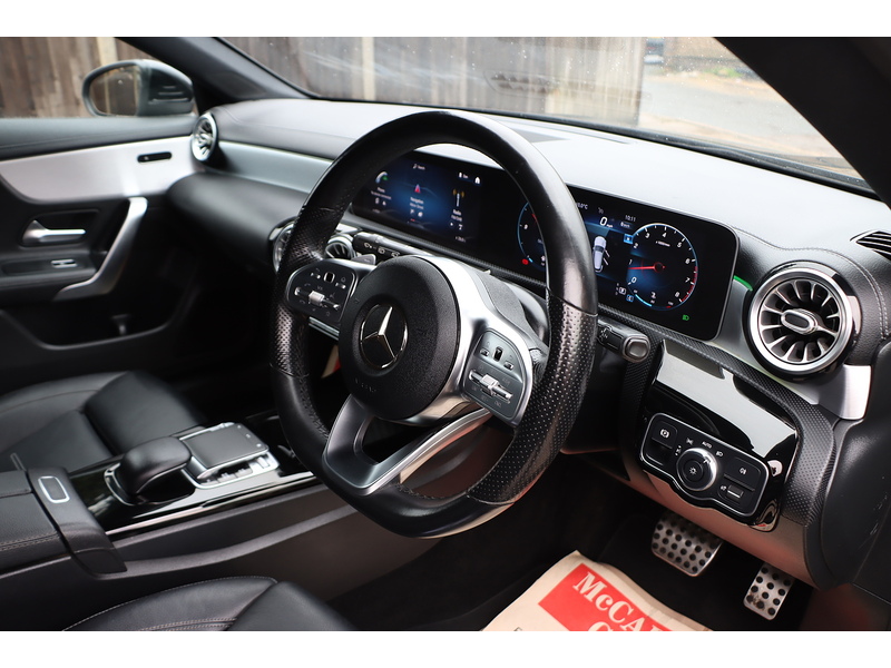 Mercedes-Benz CLA220 2.0 AMG LINE (PREMIUM) SHOOTING BRAKE 5DR PETROL 7G-DCT AUTO HEATED SEATS SAT NAV BLUETOOTH APPLE CARPLAY REAR CAM PARKING AIDS 67000 MILES SH 72-74 Mitcham Road