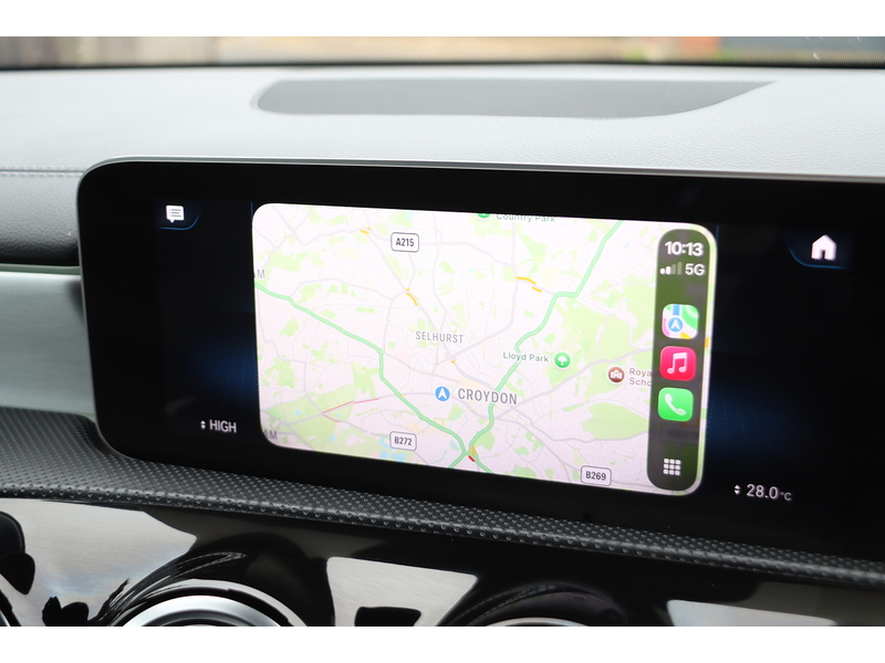 Mercedes-Benz CLA220 2.0 AMG LINE (PREMIUM) SHOOTING BRAKE 5DR PETROL 7G-DCT AUTO HEATED SEATS SAT NAV BLUETOOTH APPLE CARPLAY REAR CAM PARKING AIDS 67000 MILES SH 72-74 Mitcham Road