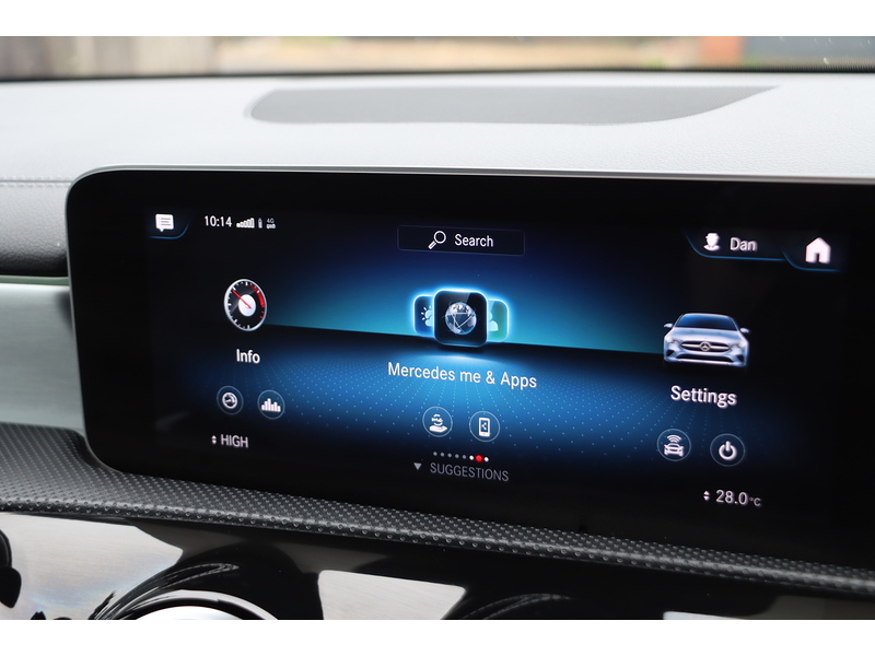 Mercedes-Benz CLA220 2.0 AMG LINE (PREMIUM) SHOOTING BRAKE 5DR PETROL 7G-DCT AUTO HEATED SEATS SAT NAV BLUETOOTH APPLE CARPLAY REAR CAM PARKING AIDS 67000 MILES SH 72-74 Mitcham Road