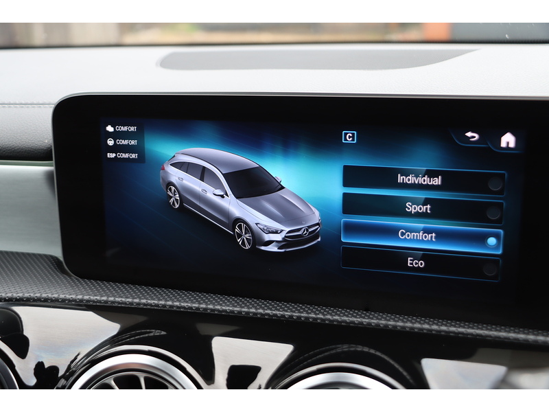 Mercedes-Benz CLA220 2.0 AMG LINE (PREMIUM) SHOOTING BRAKE 5DR PETROL 7G-DCT AUTO HEATED SEATS SAT NAV BLUETOOTH APPLE CARPLAY REAR CAM PARKING AIDS 67000 MILES SH 72-74 Mitcham Road