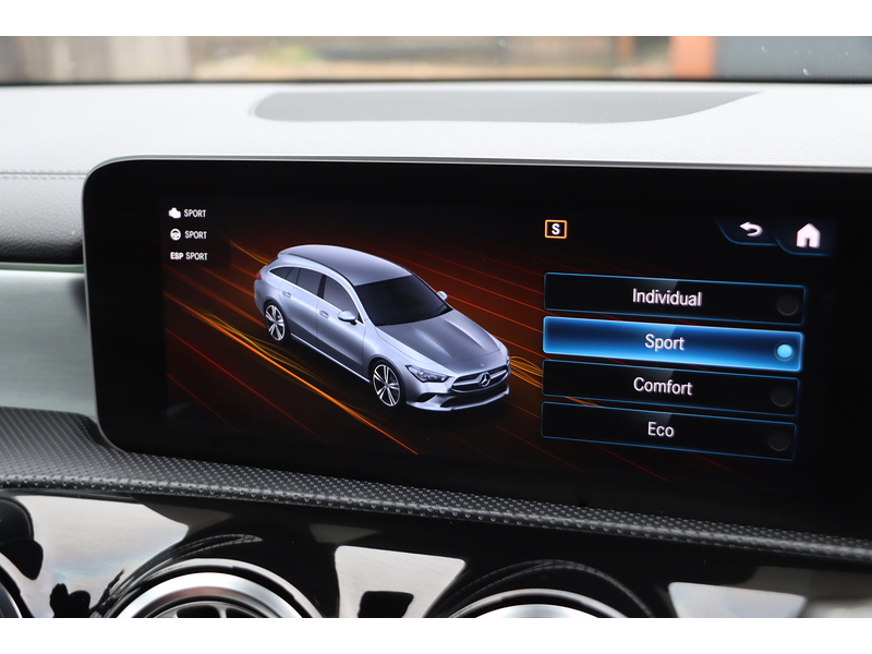 Mercedes-Benz CLA220 2.0 AMG LINE (PREMIUM) SHOOTING BRAKE 5DR PETROL 7G-DCT AUTO HEATED SEATS SAT NAV BLUETOOTH APPLE CARPLAY REAR CAM PARKING AIDS 67000 MILES SH 72-74 Mitcham Road