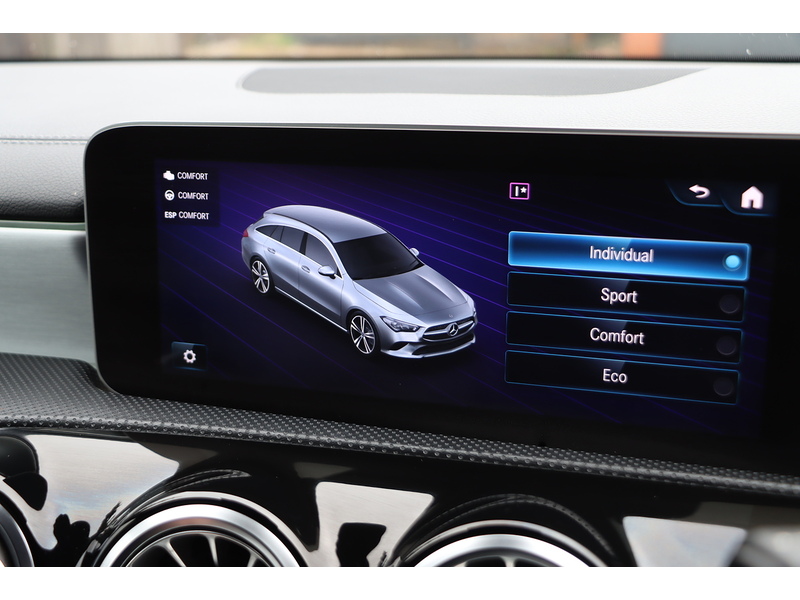 Mercedes-Benz CLA220 2.0 AMG LINE (PREMIUM) SHOOTING BRAKE 5DR PETROL 7G-DCT AUTO HEATED SEATS SAT NAV BLUETOOTH APPLE CARPLAY REAR CAM PARKING AIDS 67000 MILES SH 72-74 Mitcham Road